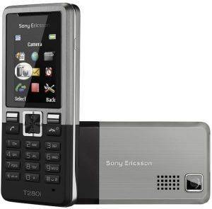 SONY ERICSSON T280 SILVER ON BLACK
