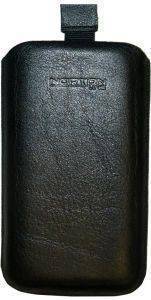 LEATHER POUCH ANILINE CASE BLACK  HTC TOUCH HD