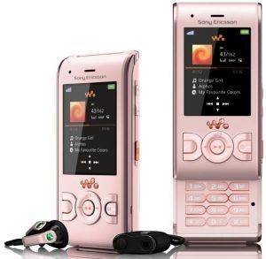 SONY ERICSSON W595 PEACHY PINK 3G
