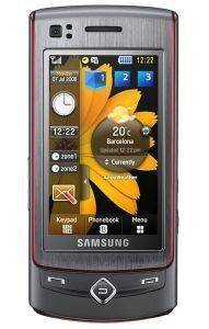 SAMSUNG GT-S8300 PLATINUM RED 3G