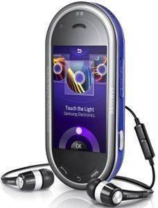 SAMSUNG GT-M7600 BEAT DJ SPLASH BLUE 3G