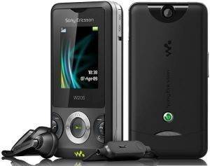 SONY ERICSSON W205 AMBIENT BLACK