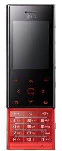LG CHOCOLATE BL20 BLACK RED