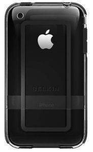 BELKIN BODYGUARD HALO IPHONE 3G / 3GS - CLEAR BLACK