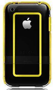 BELKIN BODYGUARD HALO IPHONE 3G / 3GS - CLEAR YELLOW