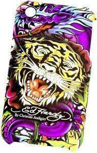ED HARDY IPHONE 3G/S FACEPLATE TIGER BLACK