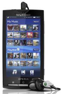 SONY ERICSSON XPERIA X10 SENSUOUS BLACK 3G