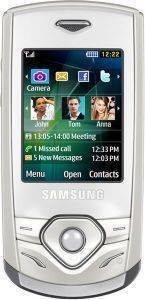 SAMSUNG GT-S3550 CHIC WHITE