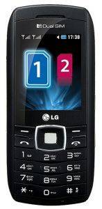 LG GX300 DUAL SIM BLACK