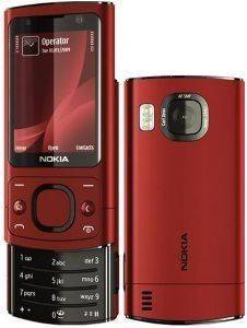 NOKIA 6700 SLIDE RED
