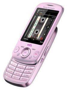 SONY ERICSSON ZYLO W20 SWING PINK