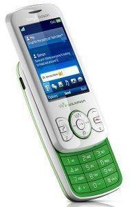 SONY ERICSSON SPIRO W100 SPRING GREEN