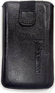 LEATHER POUCHE ANILINE CASE BLACK ΓΙΑ SONY ERICSSON XPERIA X10 MINI LEATHER POUCHE ANILINE CASE BLACK ΓΙΑ SONY ERICSSON XPERIA X10 MINI
