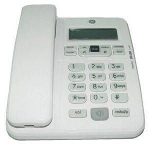 G.E. 2-9382  CALLER ID 