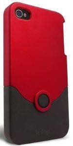 LUXE ORIGINAL IPHONE 4  CASE RED/BLACK
