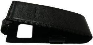 LEATHER FLIP CASE ANILINE BLACK  NOKIA N8