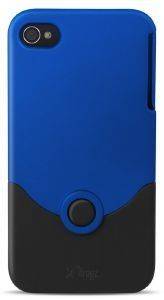 LUXE ORIGINAL IPHONE 4 CASE BLUE/BLACK