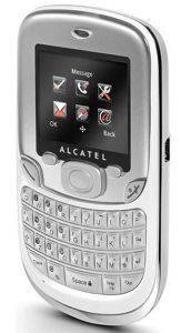 ALCATEL OT-355D CHROME WHITE ALCATEL OT-355D CHROME WHITE