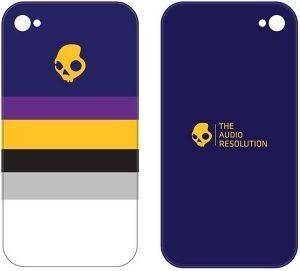 SKULLCANDY IPHONE 4 SNAP ON CASE OG STRIPE (SCPCCZ-154)