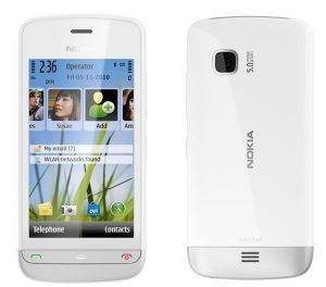 NOKIA C5-03 WHITE ALUMINUM