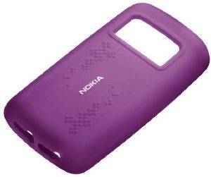 NOKIA CC-1013 SILICONE COVER FOR C6-00 PURPLE