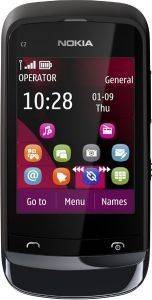NOKIA C2-02 TOUCH AND TYPE BLACK