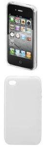 GOOBAY 62504 SILICON CASE FOR IPHONE 4S WHITE