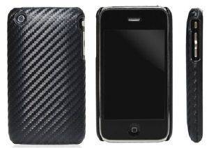 CABSTONE 42448 IBODY LEATHER HARD COVER FOR IPHONE 3G/3GS CARBON STYLE BLACK CABSTONE 42448 IBODY LEATHER HARD COVER FOR IPHONE 3G/3GS CARBON STYLE BLACK