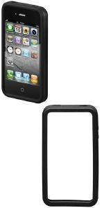GOOBAY 42914 SILICON BUMPER CASE FOR IPHONE 4 BLACK