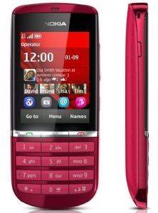 NOKIA ASHA 300 TOUCH & TYPE PINK