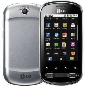 LG P350 OPTIMUS ME ANDROID 2.2 SILVER