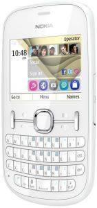 NOKIA ASHA 200 WHITE DUAL SIM