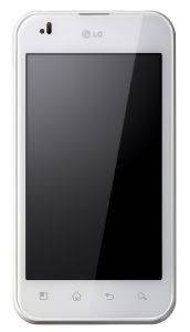 LG P970 OPTIMUS WHITE
