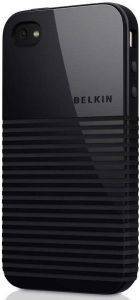 BELKIN F8Z637CW154 SHIELD FUSION CASE FOR IPHONE 4 BLACK PEARL
