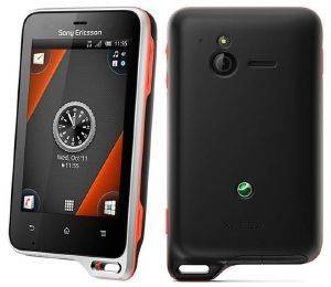 SONY ERICSSON XPERIA ACTIVE BLACK ORANGE