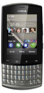 NOKIA ASHA 303 TOUCH & TYPE GRAPHITE