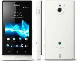 SONY XPERIA SOLE WHITE