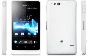 SONY XPERIA GO WHITE