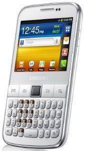 SAMSUNG GALAXY Y PRO B5510 ANDROID WHITE