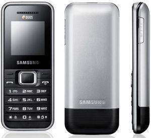 SAMSUNG E1182 JUNIPER SILVER