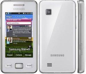 SAMSUNG S5260 STAR II WHITE