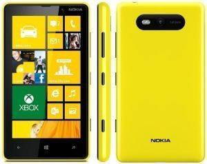 NOKIA LUMIA 820 YELLOW