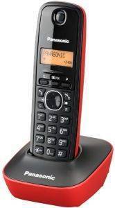 PANASONIC DECT KX-TG1611 BLACK-RED