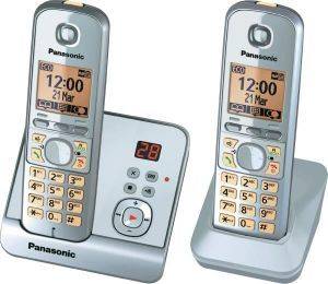 PANASONIC KX-TG6722GS DUO   SILVER