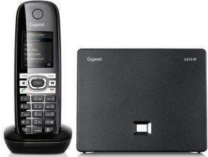 SIEMENS GIGASET C610IP CORDLESS VOIP PHONE BLACK