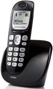 SAGEM D380 BLACK