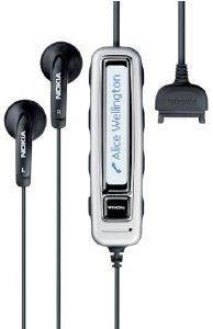 NOKIA HS-69 STEREO HANDSFREE SILVER NOKIA HS-69 STEREO HANDSFREE SILVER