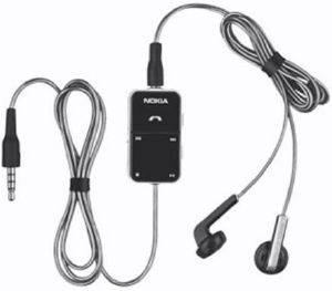 NOKIA HS-45 STEREO HANDSFREE AD-54 3.5MM JACK BLACK BULK