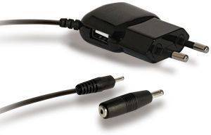 PURO MINI TRAVEL CHARGER FOR NOKIA + USB PORT BLACK MTCUSBNOKIABK