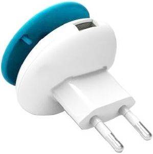 ΦΟΡΤΙΣΤΗΣ ΤΑΞΙΔΙΟΥ OSUNGO MUSHROOM 5V 2100MAH BLUE ΦΟΡΤΙΣΤΗΣ ΤΑΞΙΔΙΟΥ OSUNGO MUSHROOM 5V 2100MAH BLUE